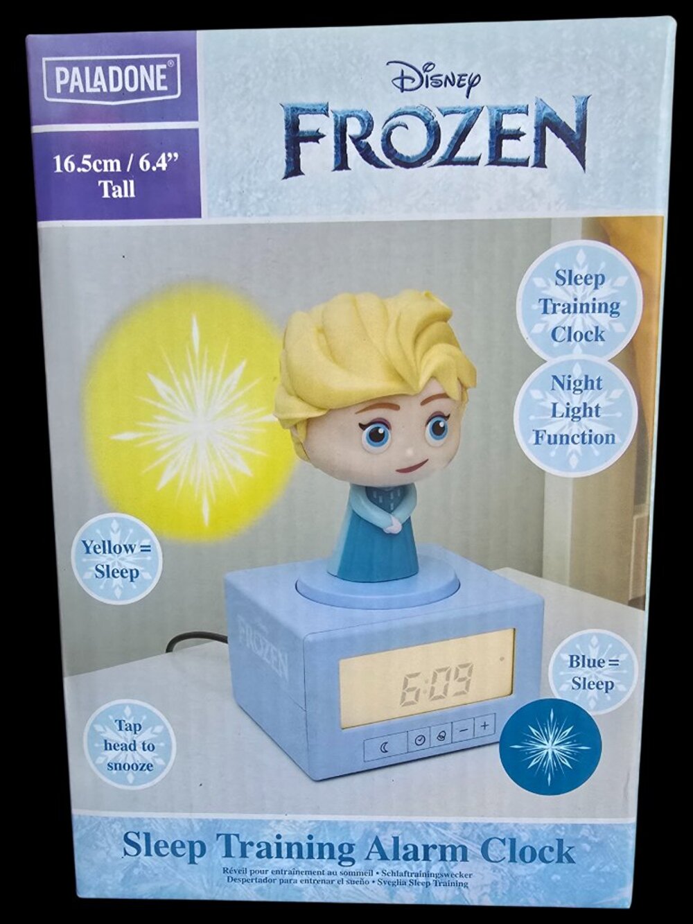 Disney Frozen Elsa Sleep Training Alarm Clock & Nightlight - Lot of 3
